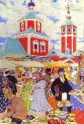 Boris Kustodiev Fair oil painting on canvas